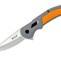 Buck Knives 261 Hexam EDC Flipper Orange Folding Knife W/ Clip 0261ORS