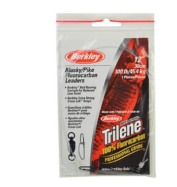 BERKLEY MUSKY PIKE LEADERS Musky Lures 3 BERKLEY MUSKY PIKE LEADERS Musky Lures