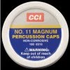 CCI MAGNUM PERCUSSION CAPS NO. 11 100-310 Optics & Accessories 1 CCI MAGNUM PERCUSSION CAPS NO. 11 100-310 Optics & Accessories