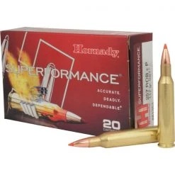 Rifle Ammo HORNADY SUPERFORMANCE 257 ROB+P - 117 GR SST