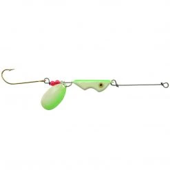 CAPTAIN DAN Spinnerbaits & Buzzbaits Erie Dearie ED12210 Elite Series Spinner 3/4 Oz- Lime Glow