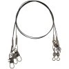 Danielson WLB2012 Wire Leader 20 Lb Test Black 12- 3pk Terminal Tackle