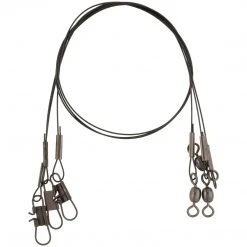 Danielson WLB2012 Wire Leader 20 Lb Test Black 12- 3pk Terminal Tackle