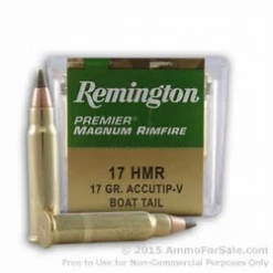 REMINGTON MAGNUM 17 HMR ACCU TIP 17GR