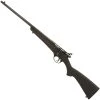 Rifles Savage Rascal Synthetic Left Handed .22 LR Single Shot Bolt Action Rimfire Rifle 16.125" Barrel 1 Round Peep Sights Black Synthetic Stock Blued Finish