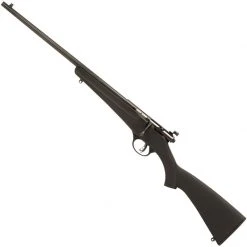 Rifles Savage Rascal Synthetic Left Handed .22 LR Single Shot Bolt Action Rimfire Rifle 16.125" Barrel 1 Round Peep Sights Black Synthetic Stock Blued Finish
