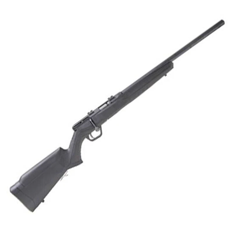 Savage B22 Bolt Action Rifle 22 WMR 21" Heavy Barrel 10 Rounds Synthetic Stock Black 3 Savage B22 Bolt Action Rifle 22 WMR 21" Heavy Barrel 10 Rounds Synthetic Stock Black