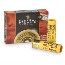 FEDERAL AMMUNITION FEDERAL TRUBALL RIFLED SLUG HP - 20 GA 2 3/4 3/4 OZ Shotgun Ammo