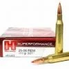 HORNADY SUPERFORMANCE 25-06 REM 117 GR SST