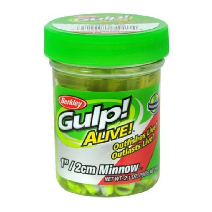 BERKLEY - GULP ALIVE MINNOW JARS Soft Baits 3 BERKLEY - GULP ALIVE MINNOW JARS Soft Baits