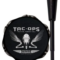PRIMOS " TAC OPS " BLACK ALL WEATHER POT CALL