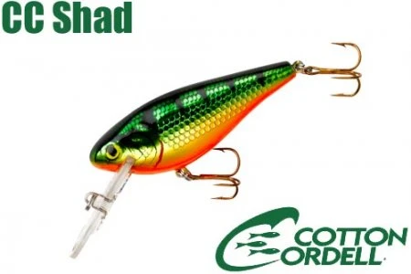 Cotton Cordell CC Shad # 6 2 1/2" Hard Baits 3 Cotton Cordell CC Shad # 6 2 1/2" Hard Baits