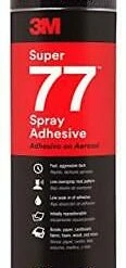 SEACHOICE 3M Super 77 Multipurpose Permanent Spray Adhesive Glue