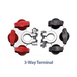 KAT5 TERMINALS KAT5 HYDRA BATTERY TERMINAL MULTIPLIER 3 GANG Trolling Motors & Accessories