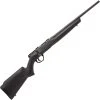 SAVAGE FIREARMS Savage B17 F Compact Bolt Action Rimfire Rifle .17 HMR 18" Barrel 10 Rounds Synthetic Stock Black, Accutrigger