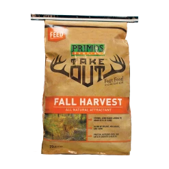 PRIMOS - TAKE OUT FALL HARVEST - 25 LB BAG Scents & Attractants