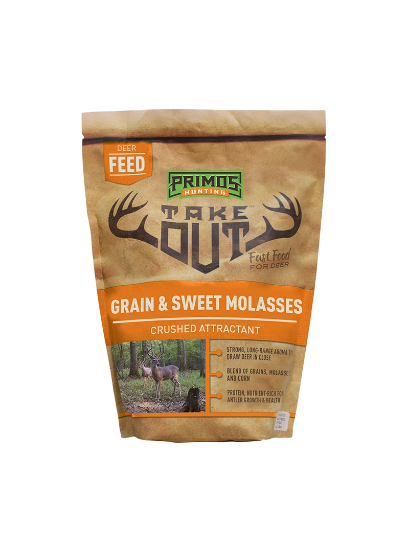 Scents & Attractants PRIMOS - TAKE OUT GRAIN & SWEET MOLASSES - 5LB BAG Scents & Attractants PRIMOS - TAKE OUT GRAIN & SWEET MOLASSES - 5LB BAG