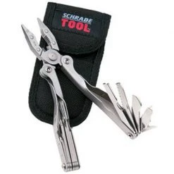 High Falls Outfitters Schrade Tough Tool Needle Nose Multi Tool 21 Stainless Steel Tools Nylon Sheath ST1NCP