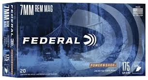 FEDERAL AMMUNITION Rifle Ammo FEDERAL POWER SHOK RIFLE AMMUNITION FEDERAL AMMUNITION Rifle Ammo FEDERAL POWER SHOK RIFLE AMMUNITION