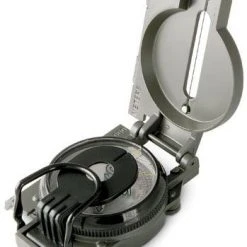 Brunton Lensatic Compass, Military Style, Green Metal Body - BN9077