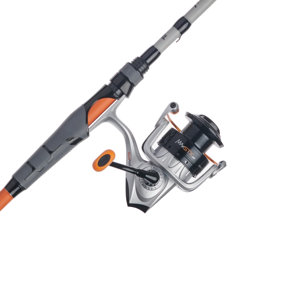 Abu Garcia MAX STX Spinning Combo, Orange 3 Abu Garcia MAX STX Spinning Combo, Orange