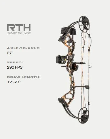 BEAR ARCHERY ROYALE RTH BOW PACKAGE LH BEAR ARCHERY ROYALE RTH BOW PACKAGE LH