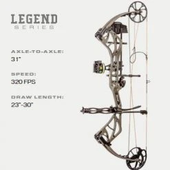 BEAR ARCHERY WHITETAIL LEGEND RTH COMPOUND BOW