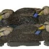GREENHEAD GEAR PRO GRADE XD BLACK DUCK DECOYS 6 PK