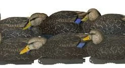 GREENHEAD GEAR PRO GRADE XD BLACK DUCK DECOYS 6 PK