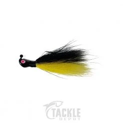"BIG" JIM HAIR JIGS -Deals Fishing equipment Store Black Yellow Big Jims Jigs 1080x1080