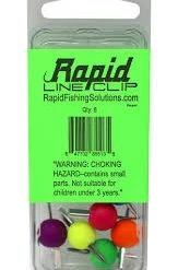 RAPID FISHING SOLUTIONS LINE CLIP MULTI COLOURS Accessories