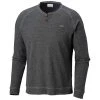 Fishing Apparel COLUMBIA - TRAIL SHAKER III LONG SLEEVE HENLEY BUTTON-GREY