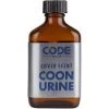 CODE BLUE COON URINE 2 FL OZ Scents & Attractants 1 CODE BLUE COON URINE 2 FL OZ Scents & Attractants