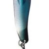 Custom Jigs & Spins CUSTOM JIGS AND SPINS TACKLE SLENDER SPOON PRO PAINTED 5/16OZ NICKEL BLUE Spinnerbaits & Buzzbaits