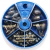 Danielson 62Pc Assorted Dial Box Fishing Slip Shot Pinch On Sinkers Weights Terminal Tackle 2 Danielson 62Pc Assorted Dial Box Fishing Slip Shot Pinch On Sinkers Weights Terminal Tackle