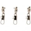 Terminal Tackle Danielson Ball Bearing Swivel With Interlock Snap Nickel Size 2 3 Pk