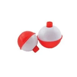 Terminal Tackle Danielson B8130SP-1-50 Snap-On Float Red-White 1 1/2" - 2pk