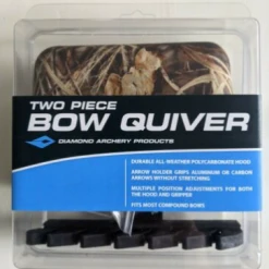 DIAMOND ARCHERY DIAMOND TWO PIECE 8 ARROW BOW QUIVER HWD