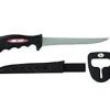 EAGLE CLAW SOFT HANDLE FILLET KNIFE WITH SHEATH AND SHARPENER 6 1/4" BLADE