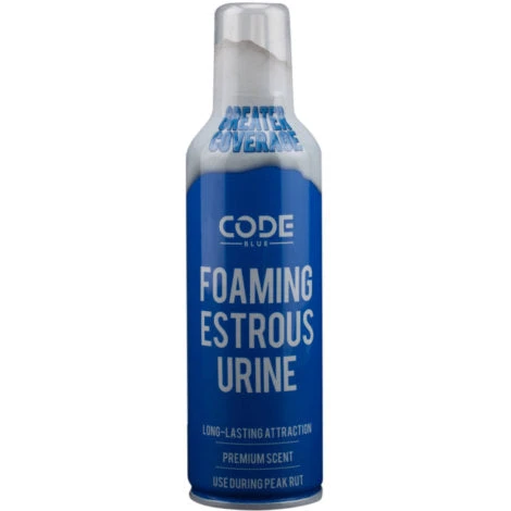 Scents & Attractants CODE BLUE FOAMING ESTRUS URINE 8oz 3 Scents & Attractants CODE BLUE FOAMING ESTRUS URINE 8oz