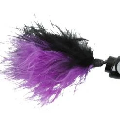 Freedom Marabou Swing Jig 1/8 Oz Black/Purple Terminal Tackle