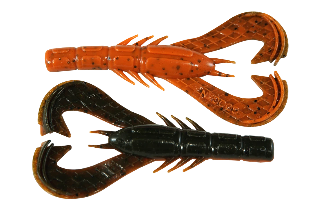 GOOGAN BAITS Soft Baits Krackin' Craw (7PK) 3 GOOGAN BAITS Soft Baits Krackin' Craw (7PK)