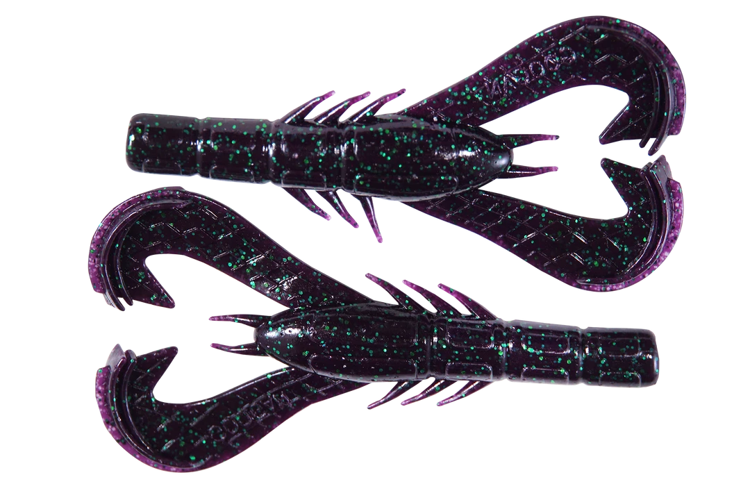 GOOGAN BAITS Soft Baits Krackin' Craw (7PK) 8 GOOGAN BAITS Soft Baits Krackin' Craw (7PK)