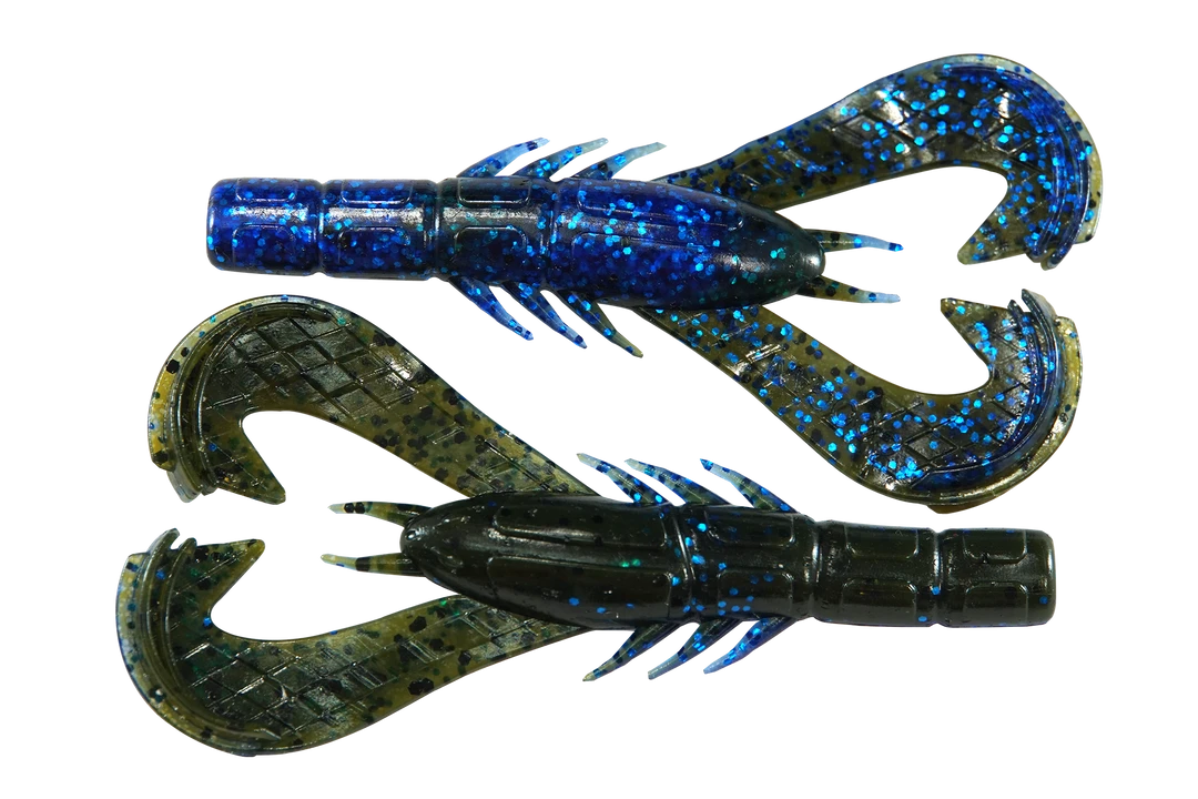 GOOGAN BAITS Soft Baits Krackin' Craw (7PK) 10 GOOGAN BAITS Soft Baits Krackin' Craw (7PK)