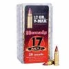 HORNADY 17 MACH 2 HM2 17 GR V-MAX 50 RDS