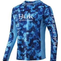 HUK ICON X RERACTION CAMO HOODIE