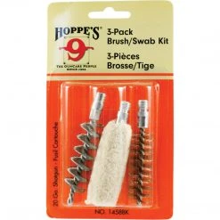 HOPPES HOPPE'S 3-PACK BRUSH/SWAB KIT 20 GA Cleaning