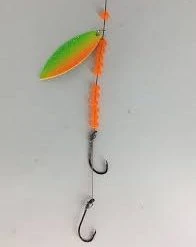 JIGGERNAUT TACKLE STEEL WORM HARNESS BLADE SIZE 4 HOOK SIZE 2 Hard Baits