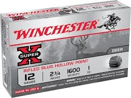 Winchester Super-X Rifled Slugs Shotgun Ammo 3 Winchester Super-X Rifled Slugs Shotgun Ammo
