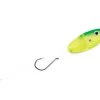 Luhr-Jensen Cut Bait Teaser Head With Rigging CHARTREUSE GLOW Accessories